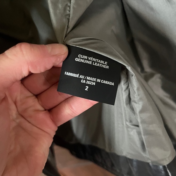 NWOT M0851 Women’s Blue Grey Leather Jacket - Picture 5 of 9